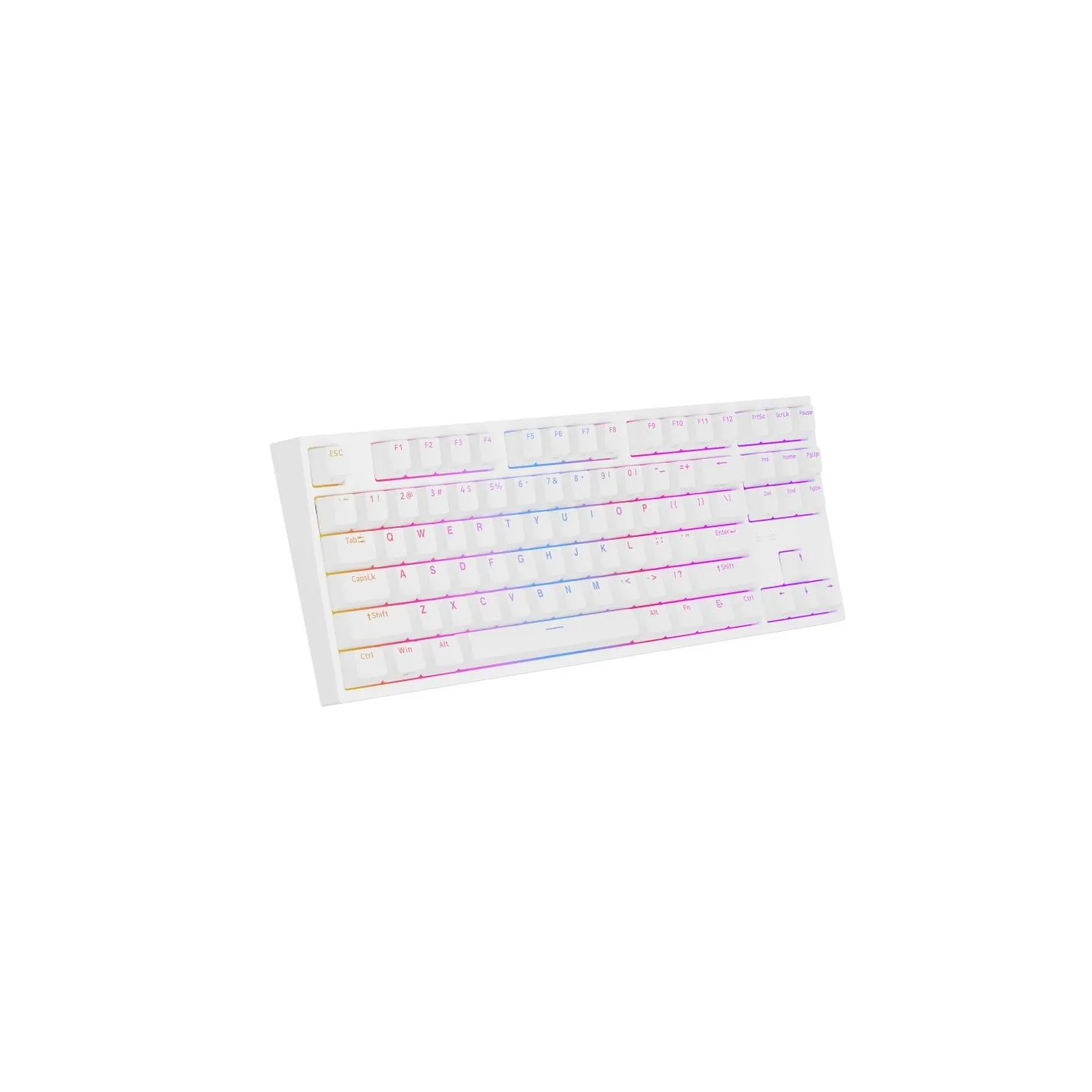 Genesis | THOR 404 TKL | Mechanical Gaming Keyboard | Wired | US | Gateron Yellow Pro | White | RGB