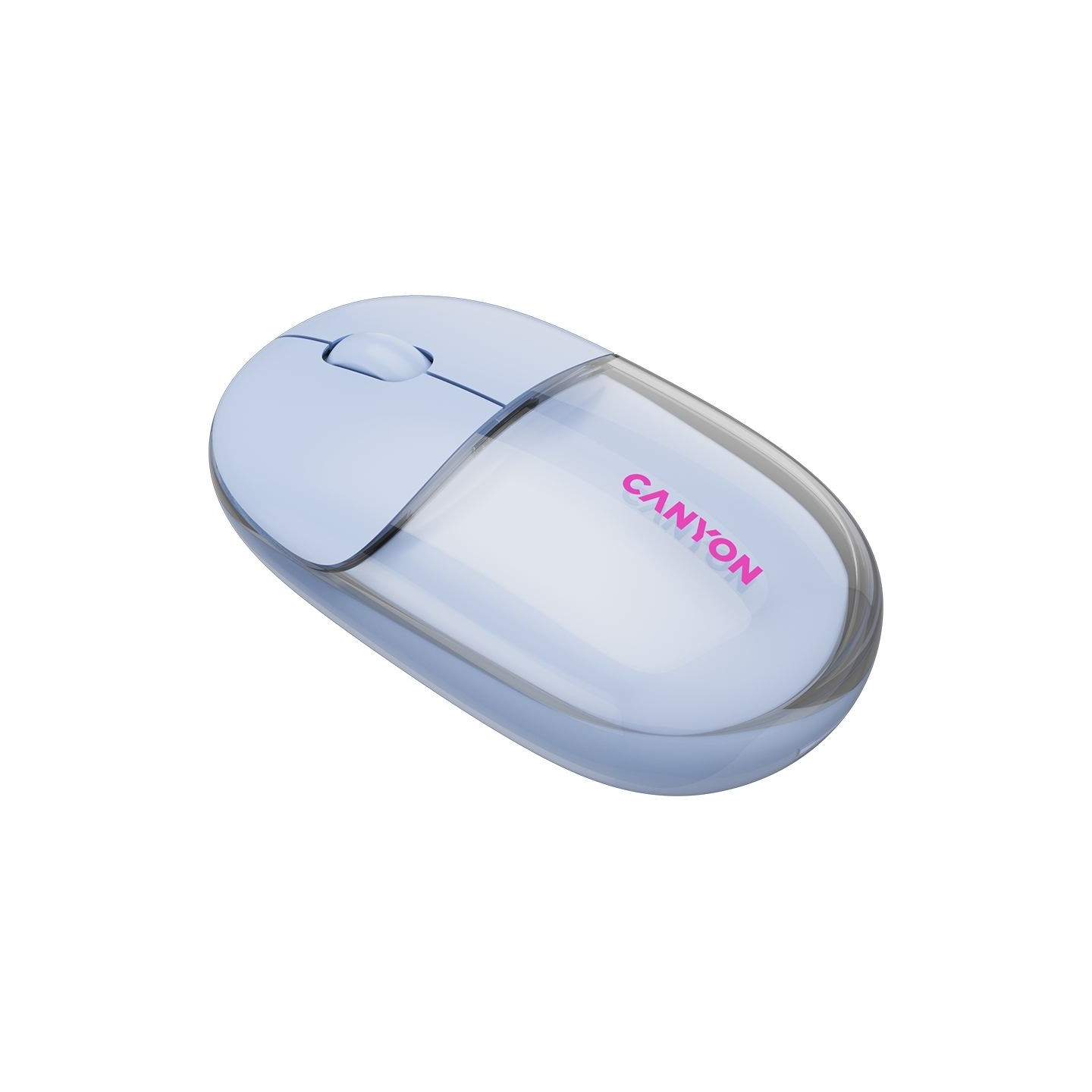 Canyon mouse OnClick 24 BT/ Wireless Transparent/Blue