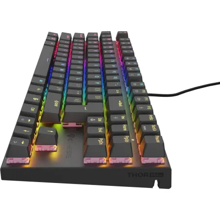 Genesis | THOR 303 | Mechanical Gaming Keyboard | Wired | US | Outemu Peach Silent | Black