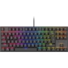 Genesis | THOR 303 | Mechanical Gaming Keyboard | Wired | US | Outemu Peach Silent | Black