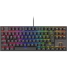 Genesis | THOR 303 | Mechanical Gaming Keyboard | Wired | US | Outemu Peach Silent | Black