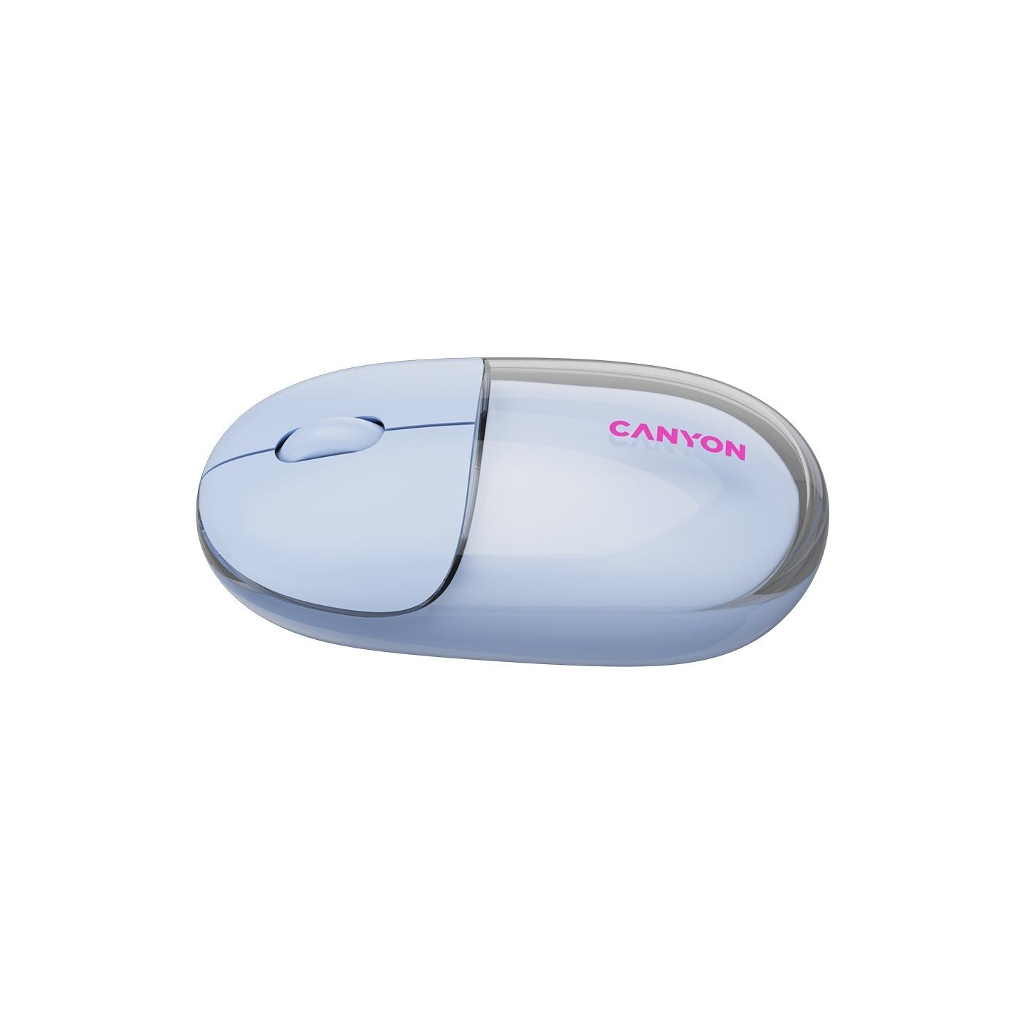 Canyon mouse OnClick 24 BT/ Wireless Transparent/Blue