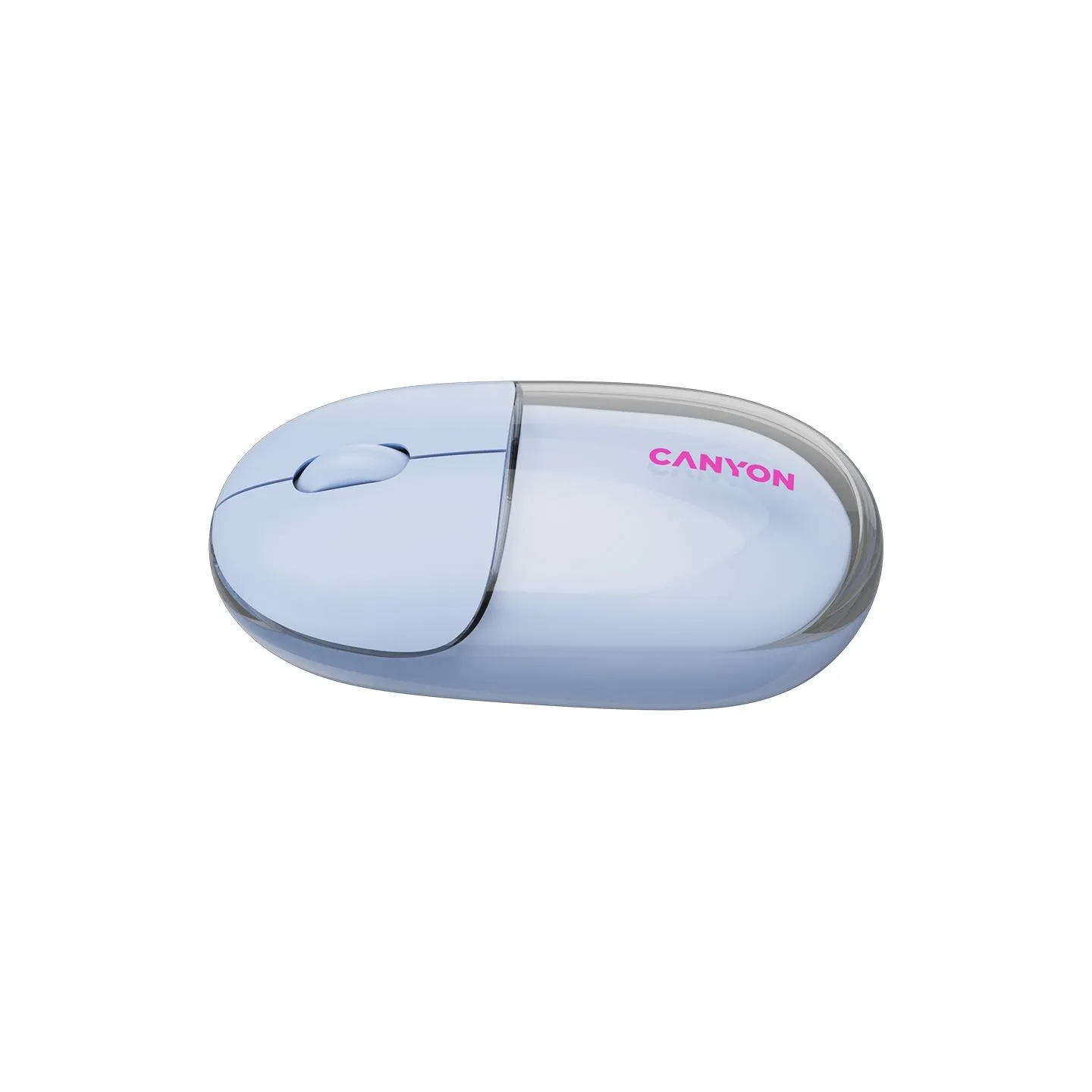 Canyon mouse OnClick 24 BT/ Wireless Transparent/Blue