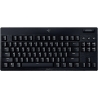 Razer | BlackWidow V4 Low-Profile Tenkeyless HyperSpeed | Keyboard | Wireless | US | Bluetooth | Green Switches | Black