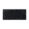 Razer | BlackWidow V4 Low-Profile Tenkeyless HyperSpeed | Keyboard | Wireless | US | Bluetooth | Green Switches | Black