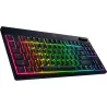 Razer | BlackWidow V4 Low-Profile Tenkeyless HyperSpeed | Keyboard | Wireless | US | Bluetooth | Green Switches | Black