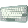 Asus Marshmallow KW100 | Keyboard | Wireless | US International | Green Tea Latte