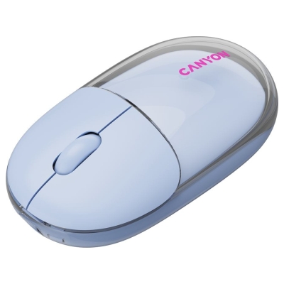 Canyon mouse OnClick 24 BT/ Wireless Transparent/Blue