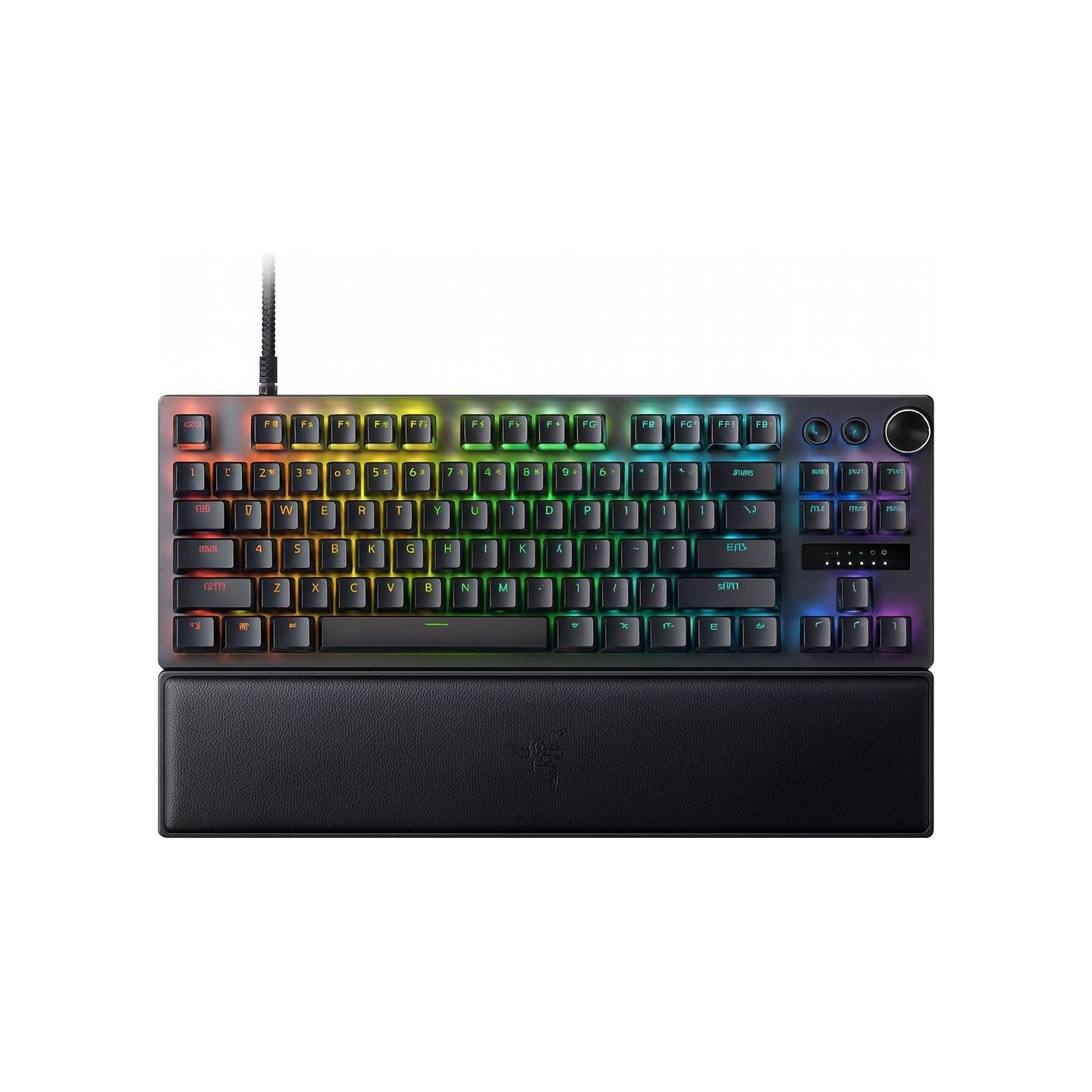 Razer Huntsman V3 Pro Tenkeyless 8KHz | Gaming keyboard | Wired | US | Razer Analog Optical Switch Gen-2 | Black