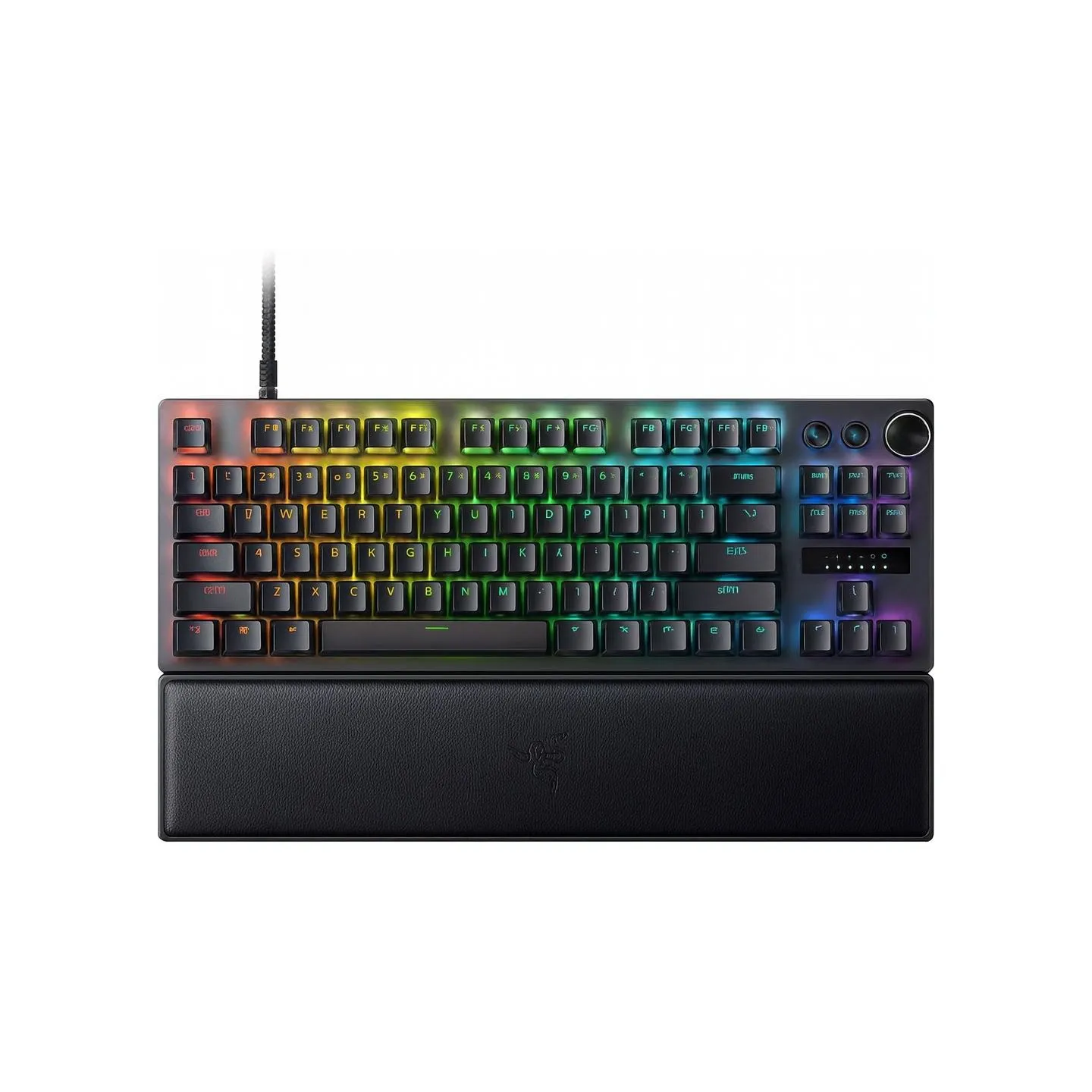 Razer Huntsman V3 Pro Tenkeyless 8KHz | Gaming keyboard | Wired | US | Razer Analog Optical Switch Gen-2 | Black