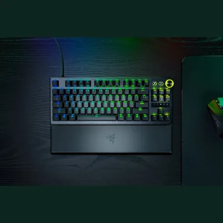 Razer Huntsman V3 Pro Tenkeyless 8KHz | Gaming keyboard | Wired | US | Razer Analog Optical Switch Gen-2 | Black