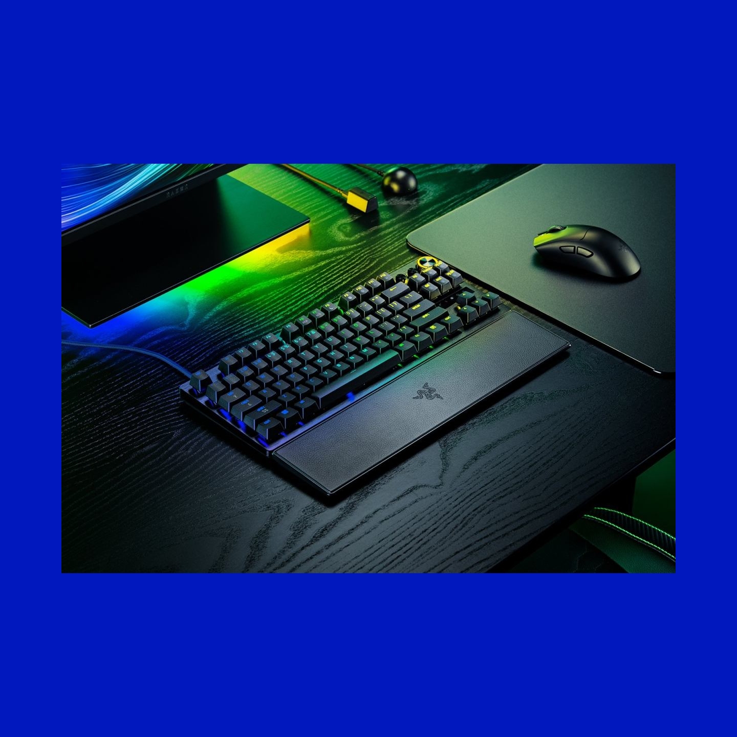 Razer Huntsman V3 Pro Tenkeyless 8KHz | Gaming keyboard | Wired | US | Razer Analog Optical Switch Gen-2 | Black