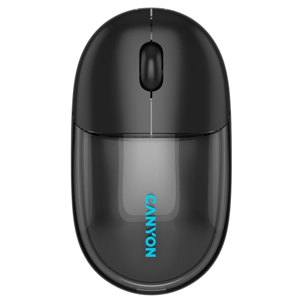 Canyon mouse OnClick 24 BT/ Wireless Transparent/Black