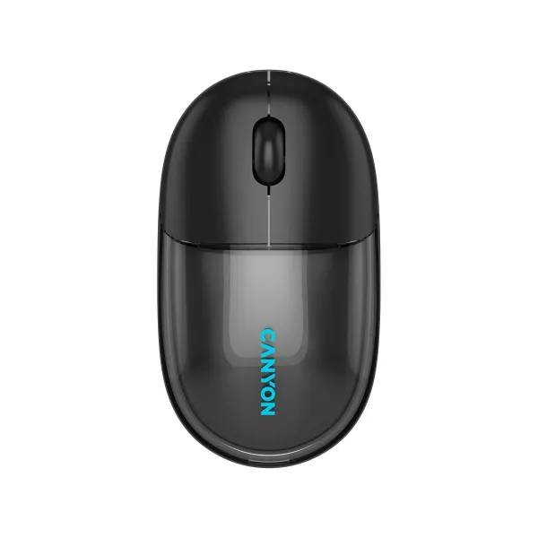 Canyon mouse OnClick 24 BT/ Wireless Transparent/Black