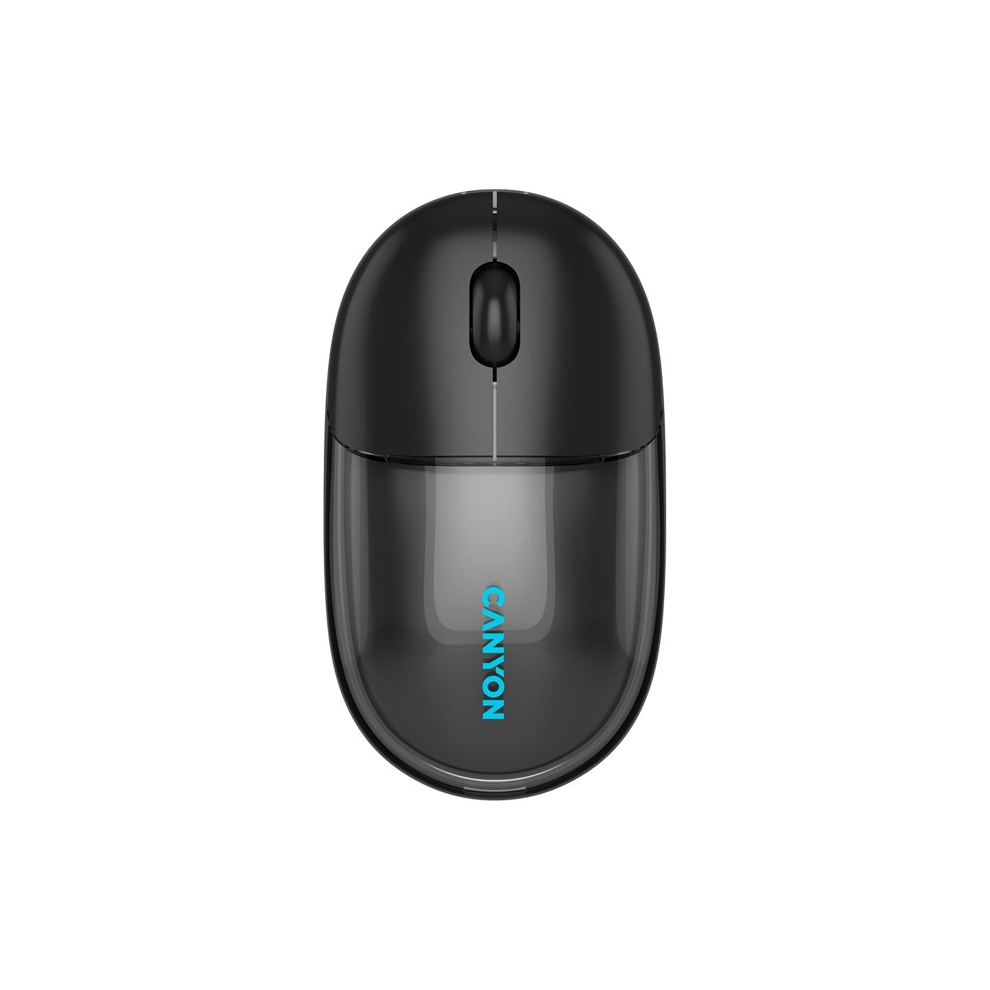 Canyon mouse OnClick 24 BT/ Wireless Transparent/Black