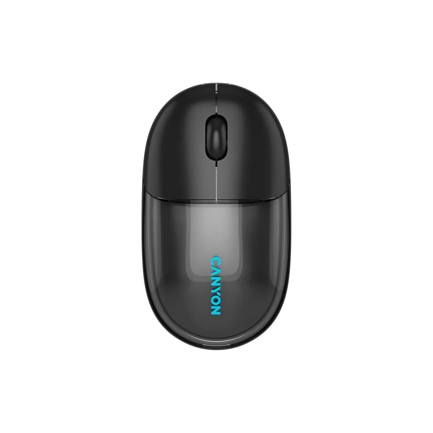 Canyon mouse OnClick 24 BT/ Wireless Transparent/Black