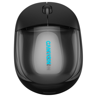 Canyon mouse OnClick 24 BT/ Wireless Transparent/Black