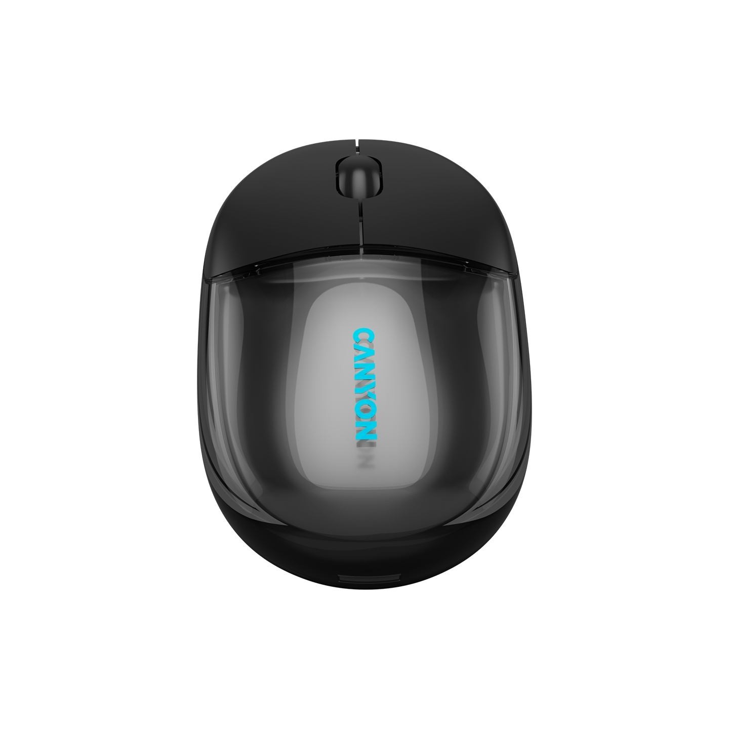 Canyon mouse OnClick 24 BT/ Wireless Transparent/Black