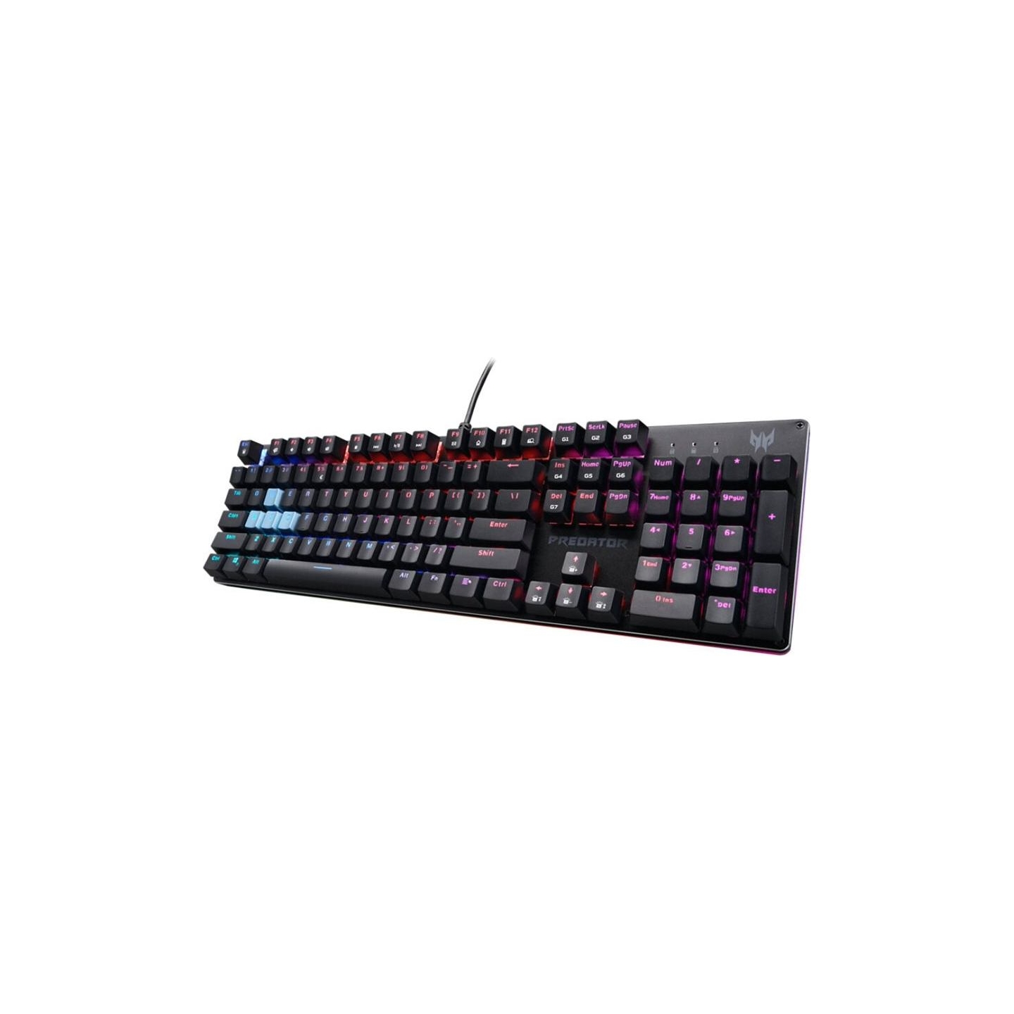 Acer Predator Aethon 303 | Keyboard | Wired | US | Kailh Blue | Black | Retail Pack