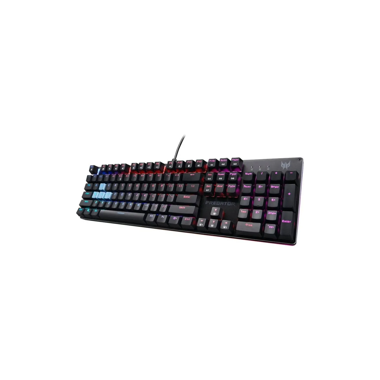 Acer Predator Aethon 303 | Keyboard | Wired | US | Kailh Blue | Black | Retail Pack