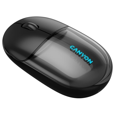 Canyon mouse OnClick 24 BT/ Wireless Transparent/Black