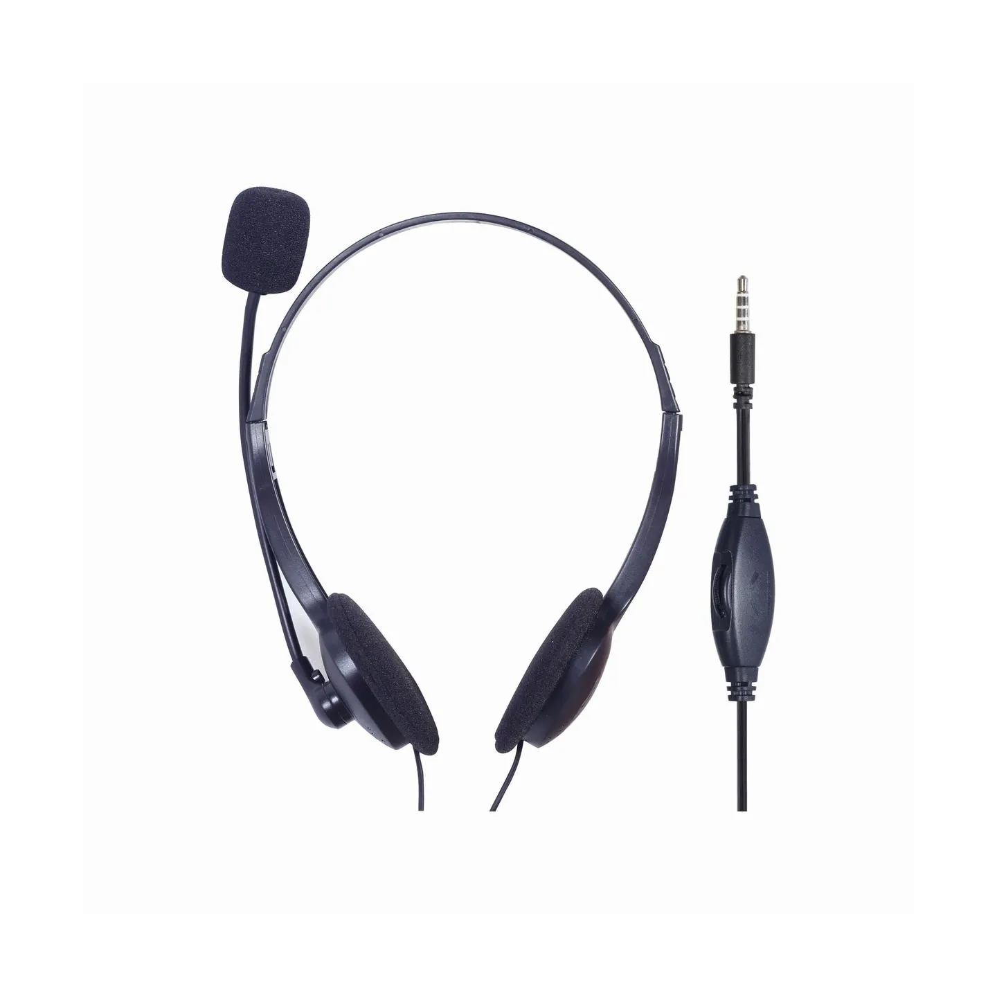 Gembird | 4-in-1 Multimedia office set | KBS-UO4-01 | Keyboard, Mouse, Pad and Headset Set | Wired | Mouse included | US | Black