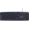 Gembird | 4-in-1 Multimedia office set | KBS-UO4-01 | Keyboard, Mouse, Pad and Headset Set | Wired | Mouse included | US | Black