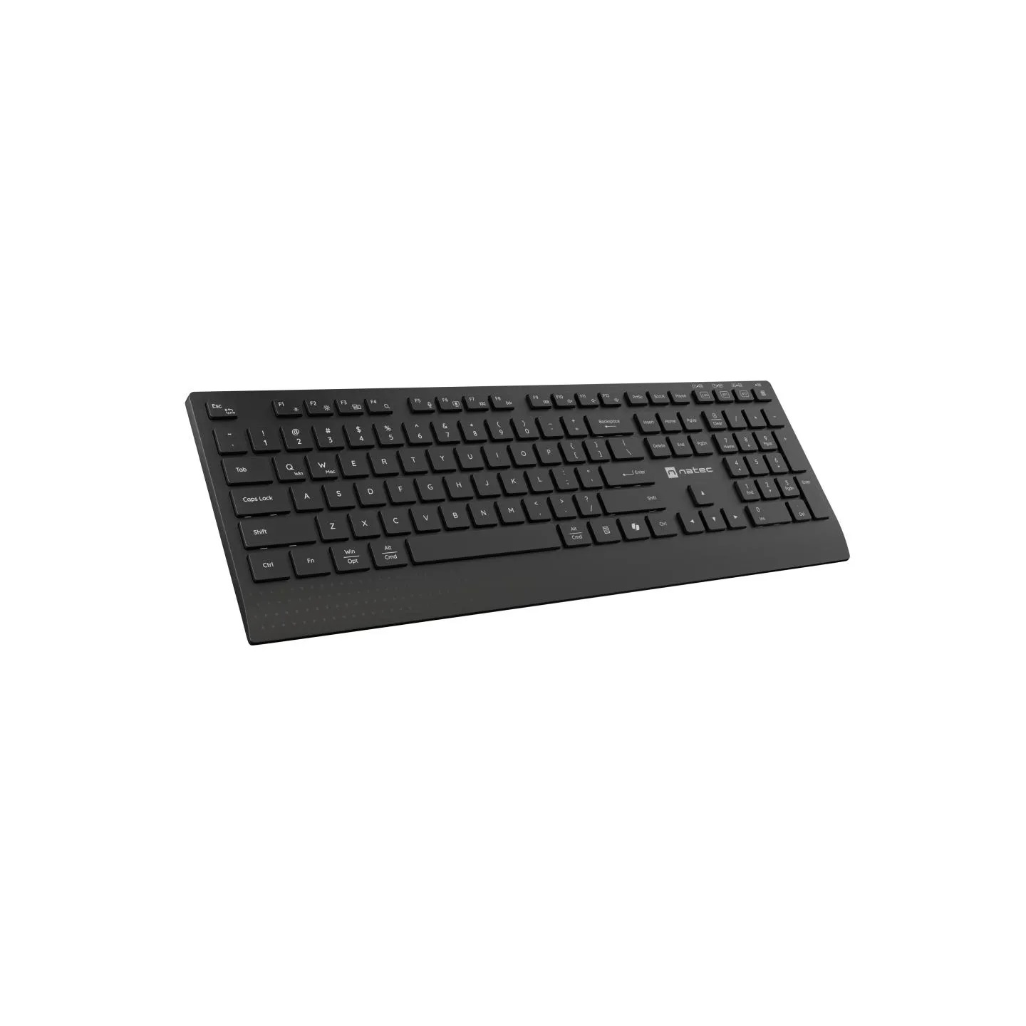 Natec Keyboard and Mouse | Stringray 2 | Keyboard and Mouse Set | Wireless | US | Black