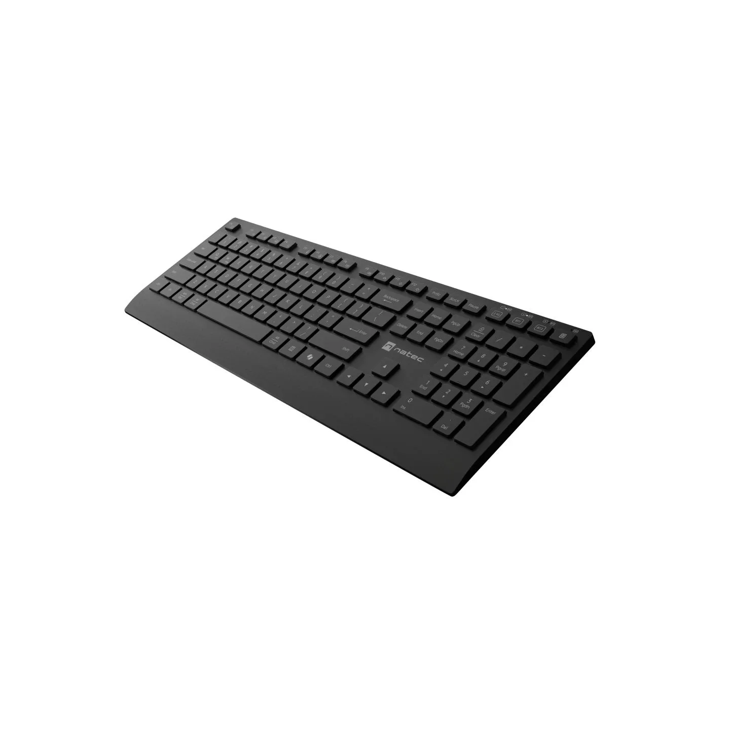 Natec Keyboard and Mouse | Stringray 2 | Keyboard and Mouse Set | Wireless | US | Black