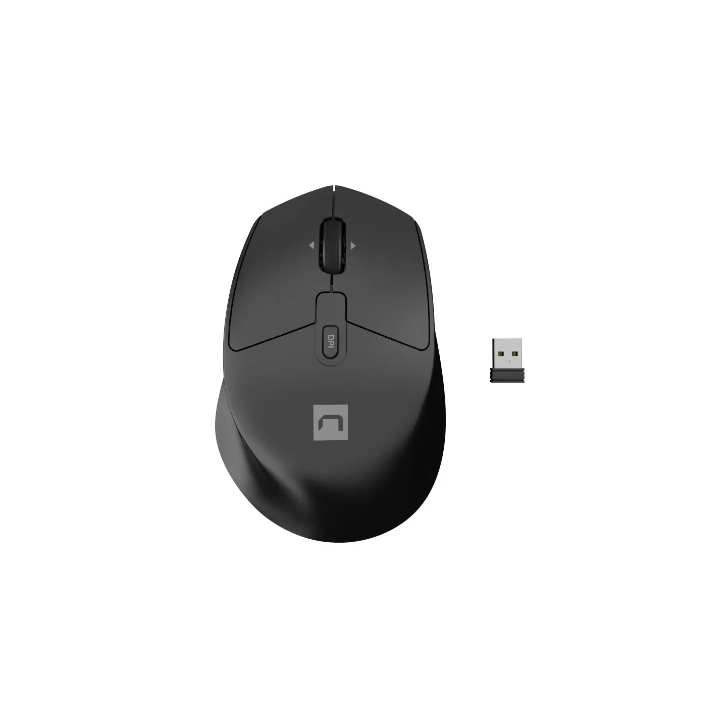 Natec Keyboard and Mouse | Stringray 2 | Keyboard and Mouse Set | Wireless | US | Black