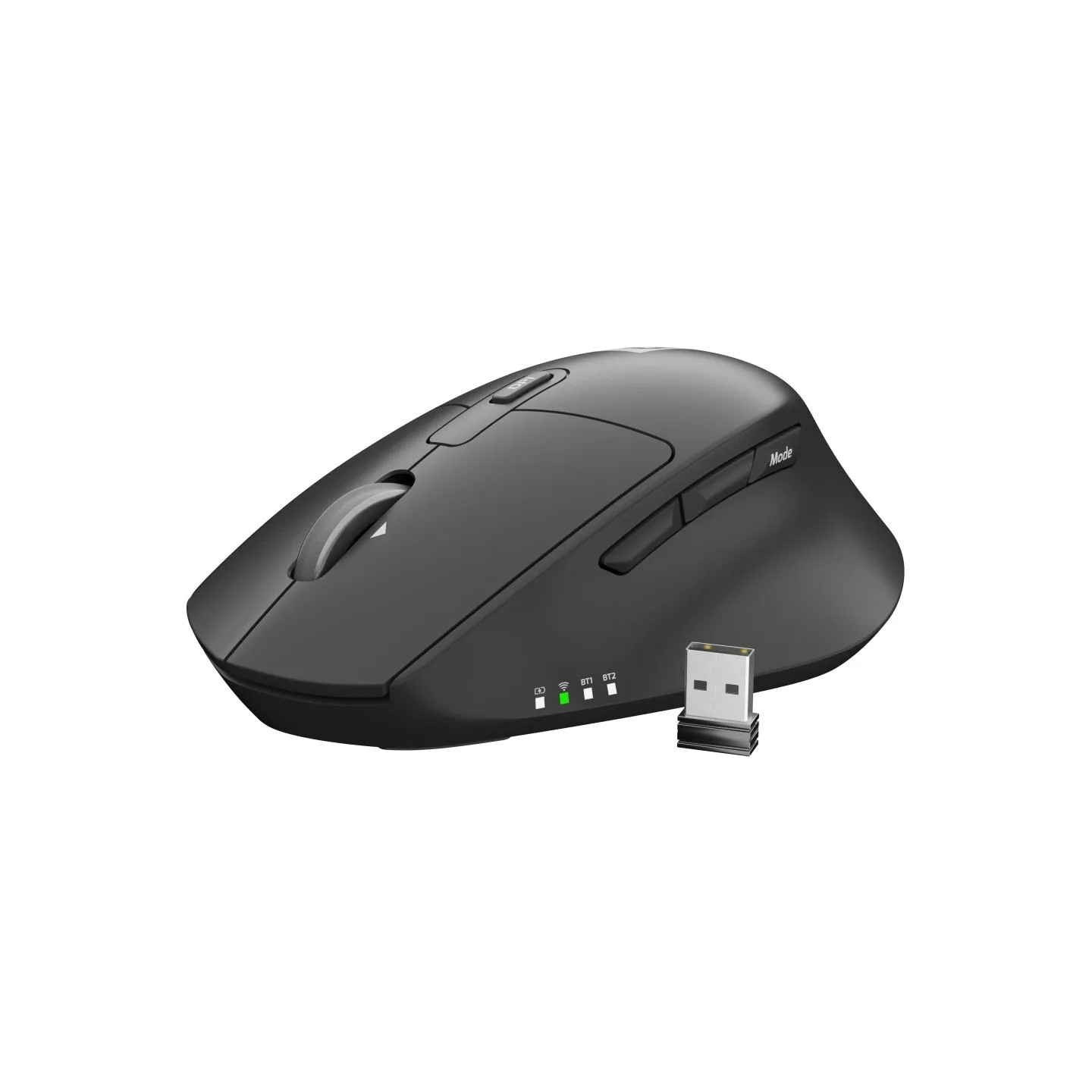 Natec Keyboard and Mouse | Stringray 2 | Keyboard and Mouse Set | Wireless | US | Black