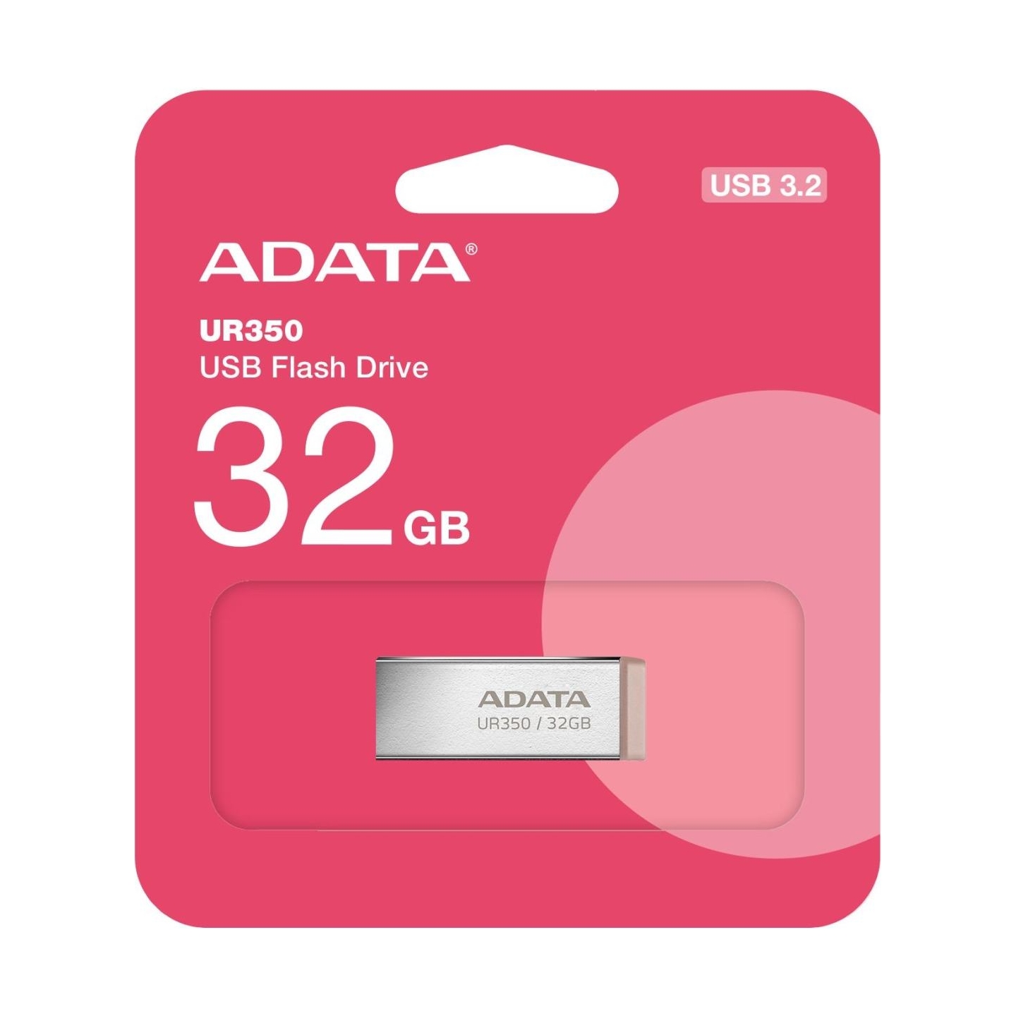A-Data ADATA | USB Flash Drive | UR350 | 32 GB | USB 3.2 Gen1 | Brown