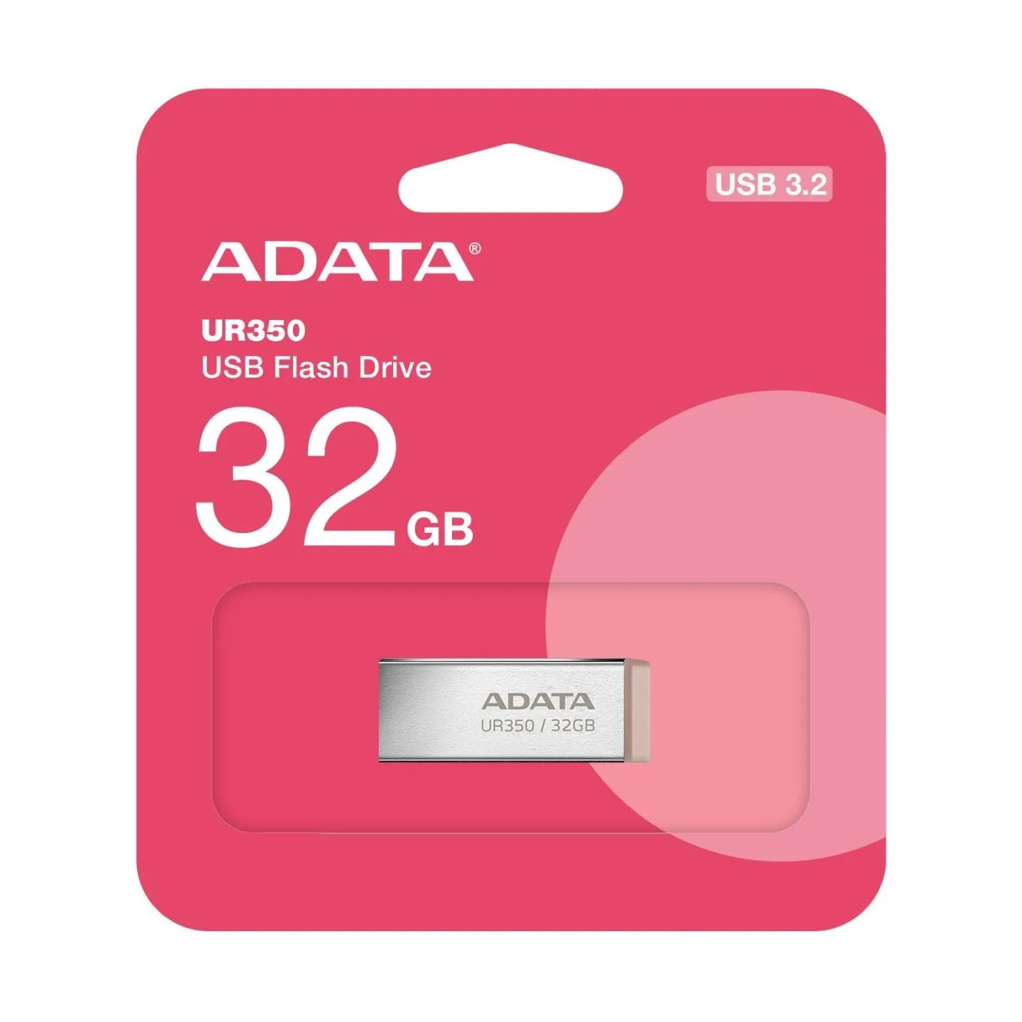 A-Data ADATA | USB Flash Drive | UR350 | 32 GB | USB 3.2 Gen1 | Brown