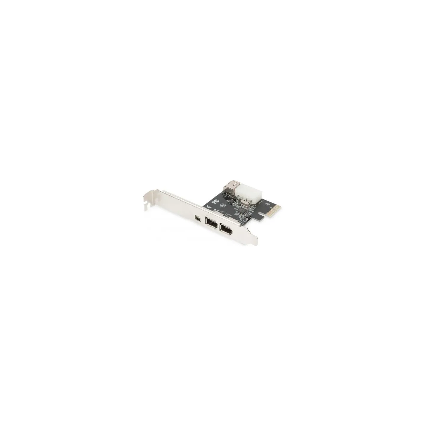 Digitus | IEEE 1394a Interface Card, PCI express, 4 Port 1x ext. 1394mini, 2x ext./1x int. 1394a Ports | DS-30201-5