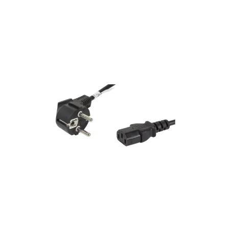Lanberg | CEE 7/7 to IEC 320 C13 Power Cord | CA-C13C-10CC-0018-BK