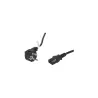 Lanberg | CEE 7/7 to IEC 320 C13 Power Cord | CA-C13C-11CC-0050-BK
