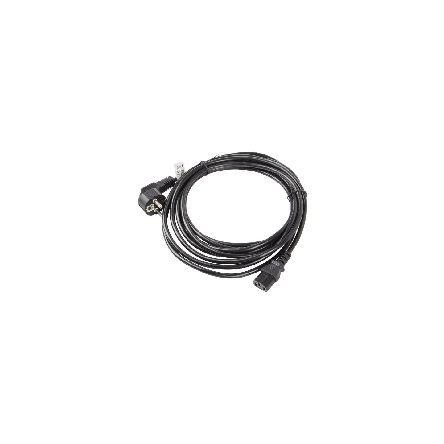 Lanberg | CEE 7/7 to IEC 320 C13 Power Cord | CA-C13C-11CC-0050-BK