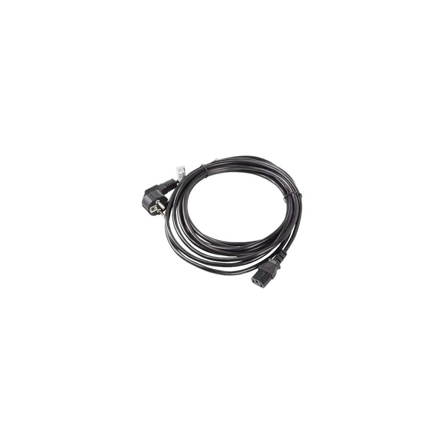 Lanberg | CEE 7/7 to IEC 320 C13 Power Cord | CA-C13C-11CC-0050-BK