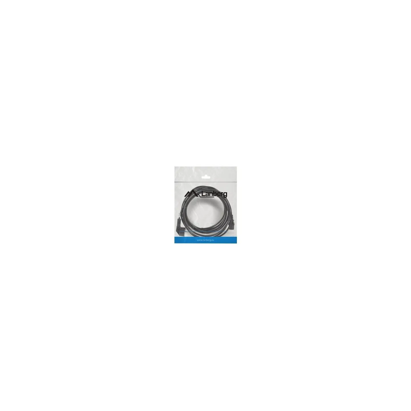 Lanberg | CEE 7/7 to IEC 320 C13 Power Cord | CA-C13C-11CC-0050-BK