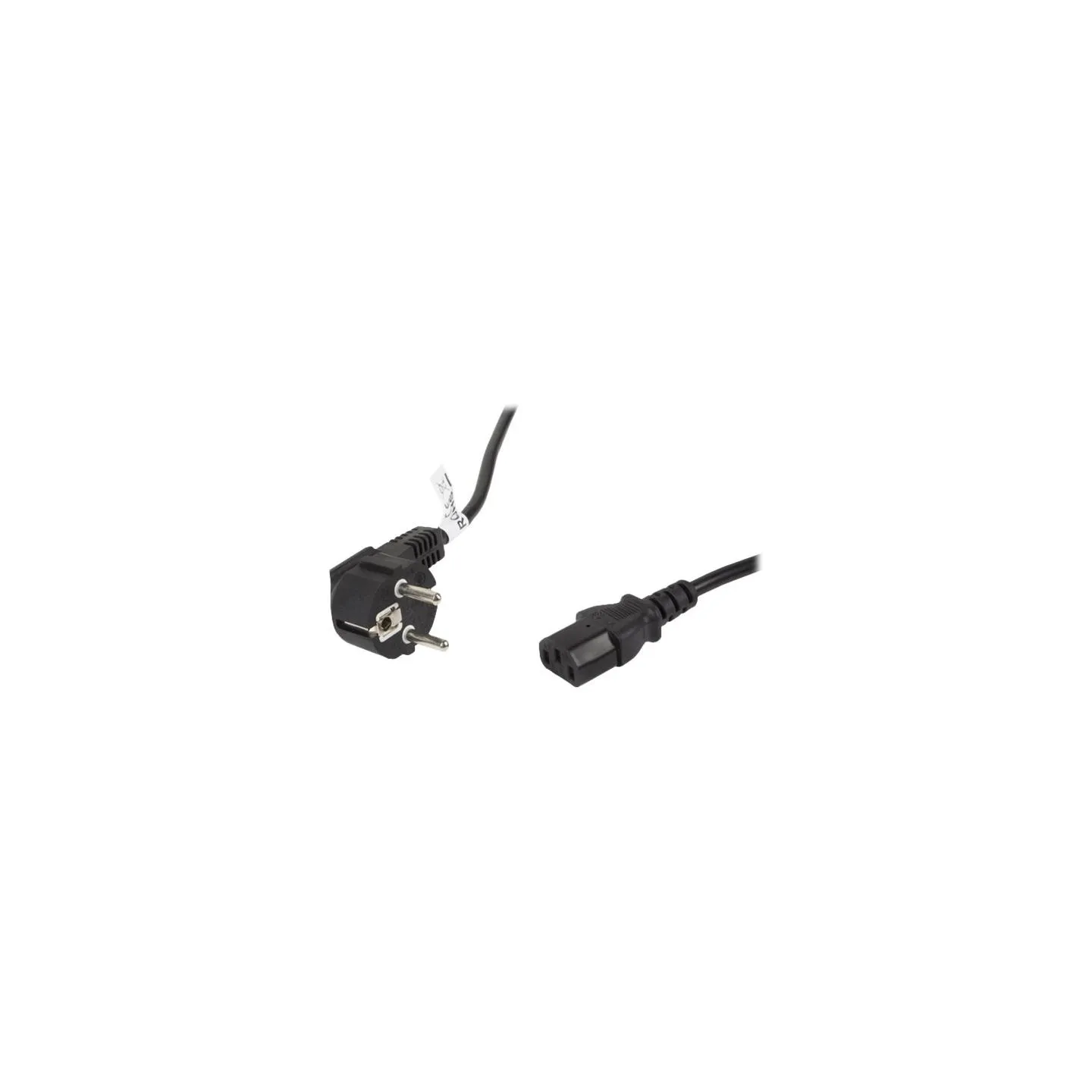 Lanberg | CEE 7/7 to IEC 320 C13 Power Cord | CA-C13C-11CC-0050-BK