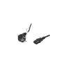 Lanberg | CEE 7/7 to IEC 320 C13 Power Cord | CA-C13C-11CC-0050-BK