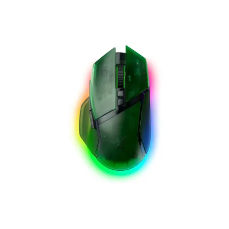 Razer | Basilisk V3 Pro 35K | Gaming Mouse | Wireless/Wired | Phantom Green Edition