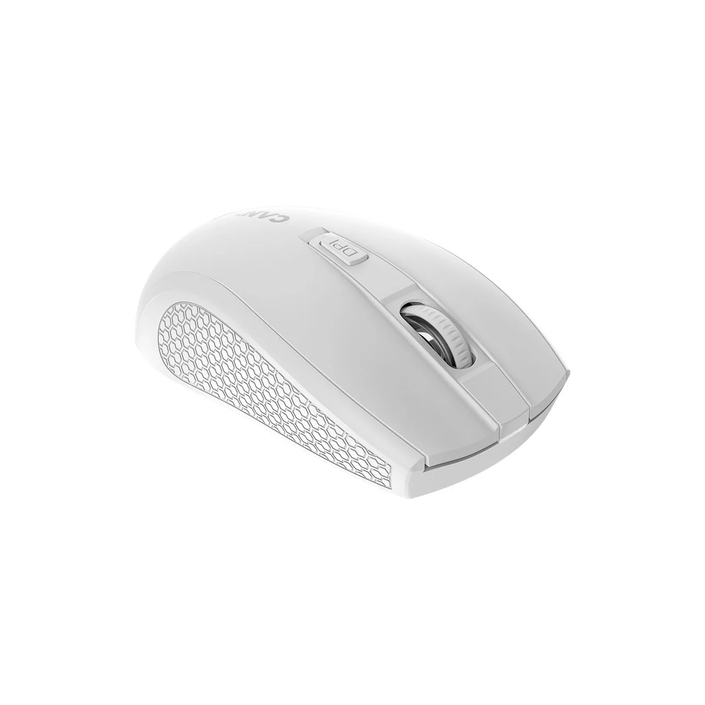 Canyon MW-7, 2.4Ghz wireless mouse, 6 buttons, DPI 800/1200/1600, with 1 AA battery ,size 110*60*37mm,58g,white