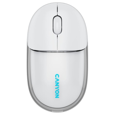 Canyon mouse OnClick 24 BT/ Wireless Transparent/White