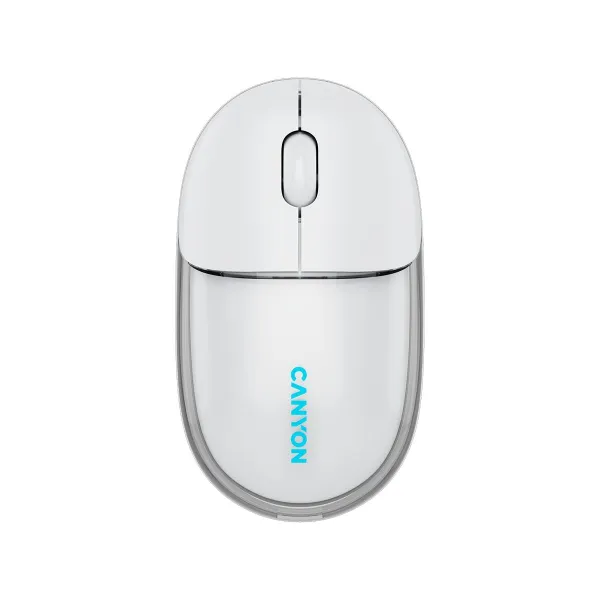 Canyon mouse OnClick 24 BT/ Wireless Transparent/White