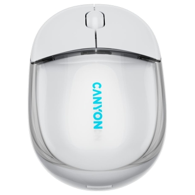 Canyon mouse OnClick 24 BT/ Wireless Transparent/White