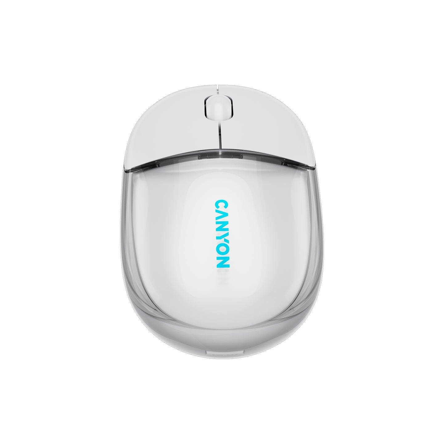 Canyon mouse OnClick 24 BT/ Wireless Transparent/White