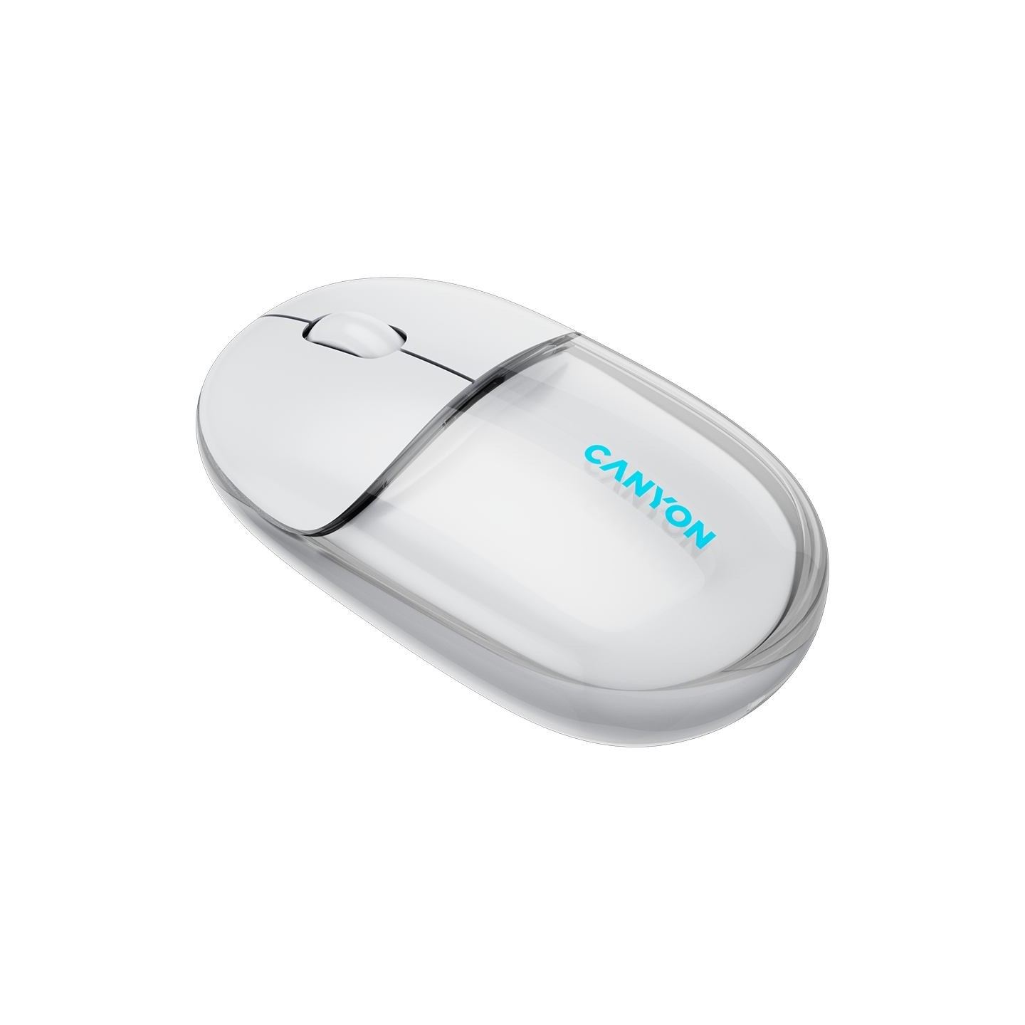 Canyon mouse OnClick 24 BT/ Wireless Transparent/White