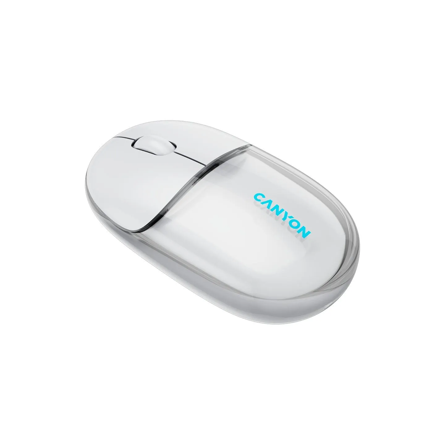 Canyon mouse OnClick 24 BT/ Wireless Transparent/White