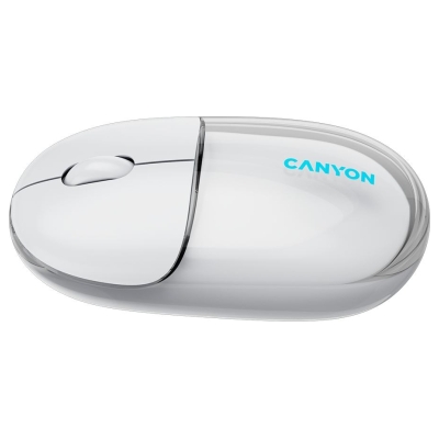Canyon mouse OnClick 24 BT/ Wireless Transparent/White